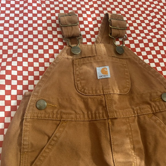 CARHARTT KIDS' CANVAS BIB OVERALL (INFANT/TODDLER) - Picture 4 of 7
